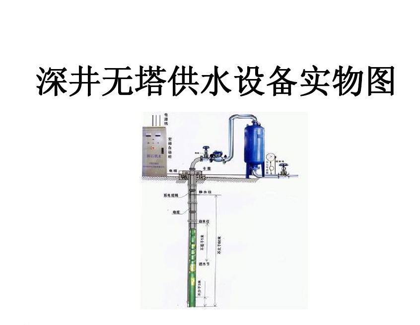 盘锦辽东湾新区井泵无塔式供水设备